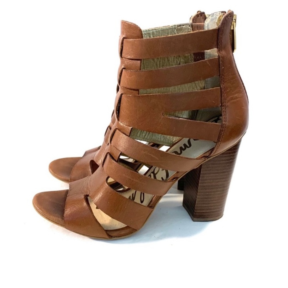 SAM EDELMAN High heel leather sandals